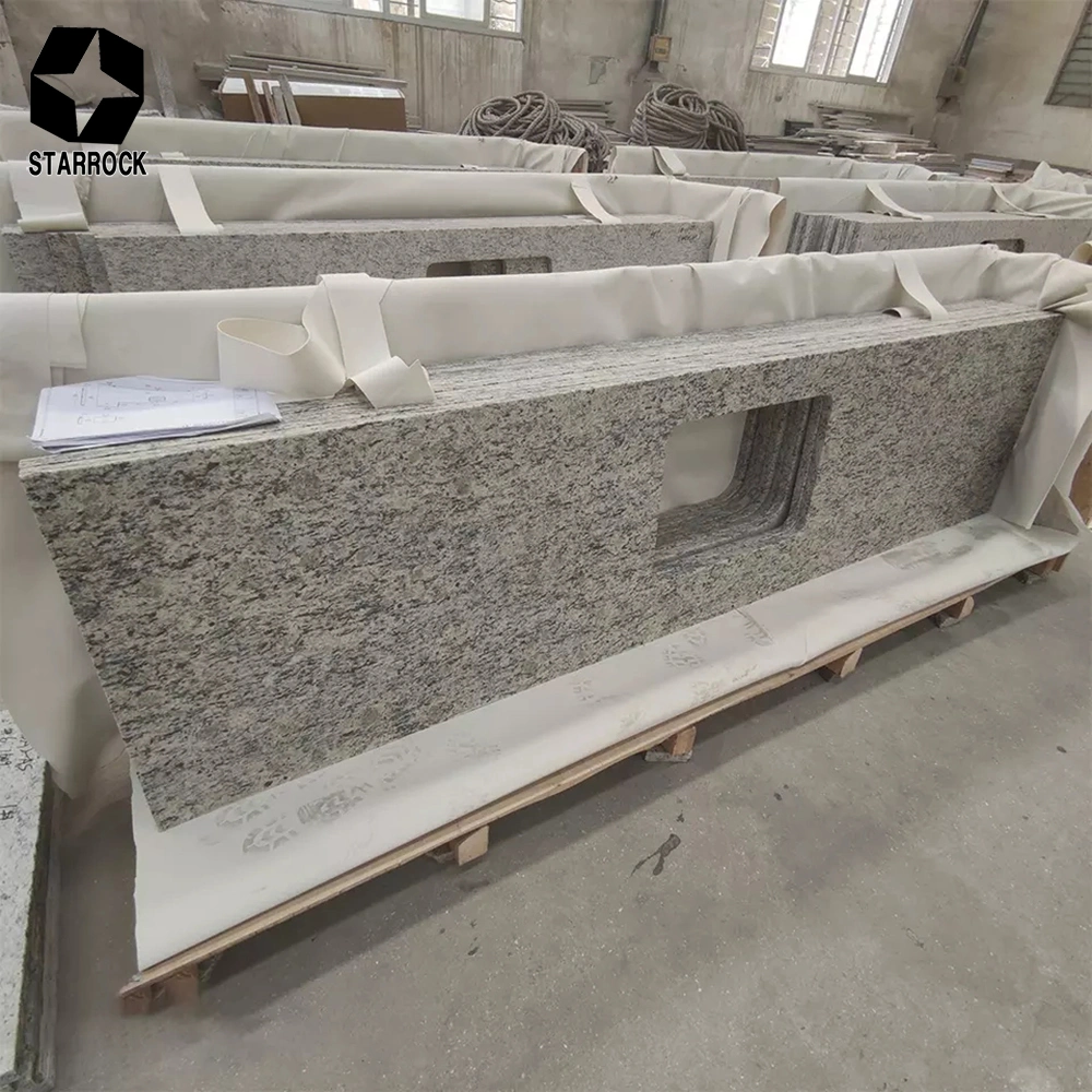 Wholesale Natural Gold Granite Stone Kitchen Work Countertops